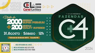 Canalleiloescom  🔝 1° LEILÃO FAZENDAS C4 [upl. by Toblat]