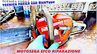 Riparazione motosega EFCO Primer Tubazioni Carburatore [upl. by Ardnuaek194]