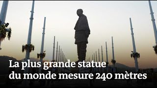 La plus grande statue du monde inaugurée en Inde [upl. by Brier103]