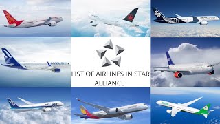 List of Airlines in Star Alliance [upl. by Akinak]