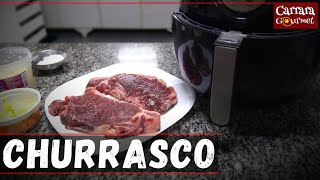 CHURRASCO NA AIRFRYER FÁCIL E RÁPIDO  Receitas Airfryer 03 [upl. by Studley307]