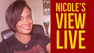 Nicoles View Live With Special Guest Harvey From Your World Your View [upl. by Anoynek322]