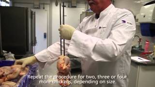 Fri Jado instruction for binding and loading chicken [upl. by Naam315]