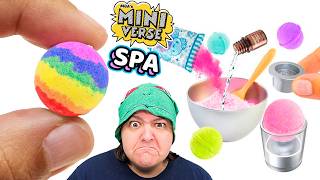 FINALLY Testing Viral Miniature Spa Mystery Box Miniverse Spa [upl. by Eelimaj]