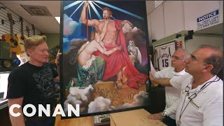 Conan Visits A Pawn Shop  CONAN on TBS [upl. by Iteerp495]