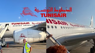 Tunisair review 🇹🇳🇹🇷 Istanbul to Tunis amp Tunis to Istanbul [upl. by Ahsenav]