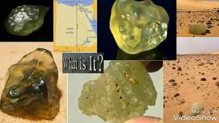 verre libyqueLibyan Desert GlassTektite الزجاج الليبي [upl. by Fafa731]