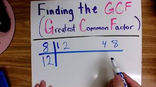 Reducing Fractions using GCF [upl. by Ycul609]