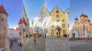 TRAVEL VLOG  Tallinne  Estonia 🇪🇪 [upl. by Allimaj]