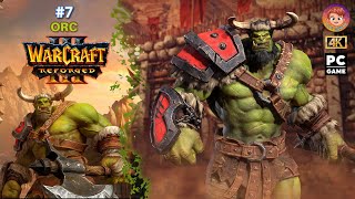 Warcraft 3 Reforge Gameplay  Orc  Part 7 [upl. by Annaerb]