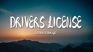 Olivia Rodrigo – drivers license Lyrics [upl. by Carlyle]