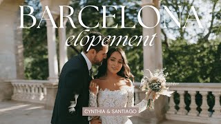 Barcelona Elopement Wedding Video [upl. by Spieler8]