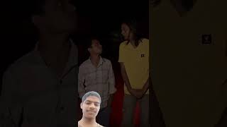 Fake vs ￼Real Bhoot 😂funny funnyvideo shortsGhostdangerFunny [upl. by Nylarak]