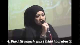 Kuran me përkthim shqip  Sharifah Khasif Fadzilah Syed Badiuzzaman nga Malajzia [upl. by Geminian]