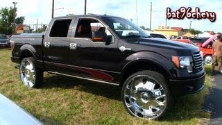 2010 Ford F150 Truck LIFTED on 32s DUB Banditos  1080p HD [upl. by Sicard]