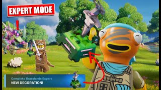 Fortnite Lego  How to Defeat a Stormwild Grassland Brute EXPERT MODE [upl. by Nagek]