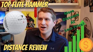 Top Flite Hammer Distance Golf Ball Review [upl. by Cliff]