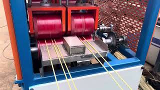 5 Line GFRP composite Rebar Machine from Svs hydraulics pvt ltd infosvshydraulicscom [upl. by Filomena136]