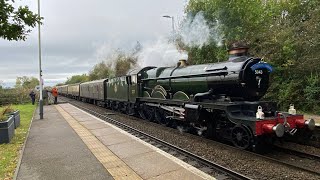 5043 Vintage trains Cathedrals express Swinderby 1155 12102024 [upl. by Lateehs6]