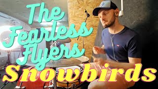 The Fearless Flyers  Snowbirds drum cover [upl. by Suirtemid207]