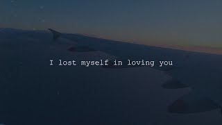 Jamie Miller  I Lost Myself In Loving You Official Lyric Video [upl. by Alyak]