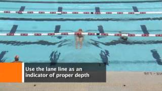 Practice the Approach with a Submerging Drill  Swimming 2016 7 [upl. by Keverne510]