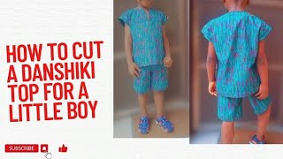 How to cut a danshiki top for a little boy [upl. by Reamonn]