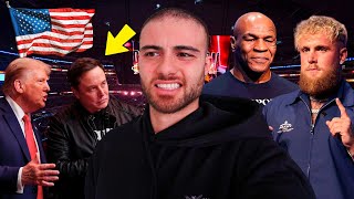 Scamados na luta do Mike Tyson x Jake Paul c Trump [upl. by Antonin629]