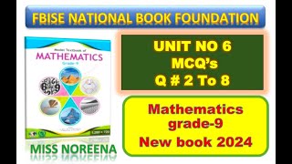 Class 9 Miscellaneous Exercise 6 NBF Maths Miscellaneous Ex 6 Class 9th federal board FBISE Math [upl. by Drida140]