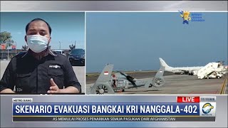 Pengangkatan KRI Nanggala402 TNI Tunggu Pengiriman Bantuan dari ISMERLO [upl. by Richter]