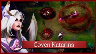 Coven Katarina League of Legends Custom skin [upl. by Ulphi267]