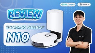 Review Ecovacs Deebot N10  Phiên bản mới nhất 2023  GIGAvn [upl. by Hi990]