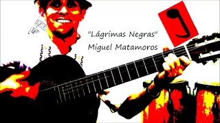 Como Tocar Lágrimas Negras en Guitarra [upl. by Burtis732]