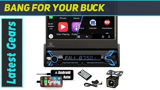 TONIKPMST Single Din Car Stereo Upgrade Your Driving Experience with Smart Connectivity [upl. by Ociral]