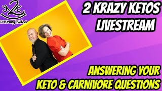 2kk Weekly Livestream  Answering your KetoCarnivore Questions [upl. by Naej]