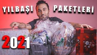 2021 YILBAŞI PAKETLERİNİ DENEDİM 585 TL [upl. by Shriver654]