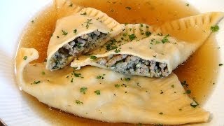 Maultaschen mit Hackfleischfüllung selbst gemacht  Rezept Video  Anleitung [upl. by Aveer]