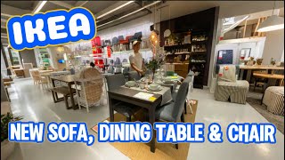 IKEA SOFA AND DINING TABLE AND CHAIR [upl. by Nalyad]