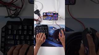 Phone me PC ke tarah Gaming karne Ke liye mouse and keyboard full set up tutorial Gaming test ￼ [upl. by Redneval424]