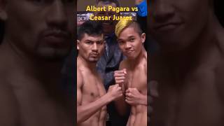 Albert Pagara vs Cesar Juarez highlights shortvideo [upl. by Alyks156]