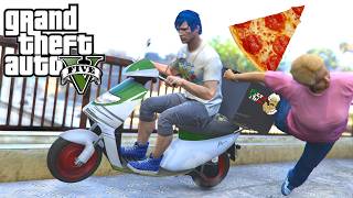 Byens bedste PIZZAbud  GTA 5 Online Dansk [upl. by Aihsenad]