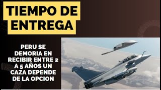 Aqui te contamos cuanto tiempo desde la firma de compra peru se demoraria en recibir el caza🚨 [upl. by Marabel]