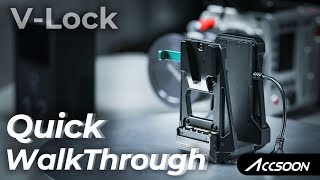 Accsoon Vlock Adapter  Quick Walk Through Guide amp Tutorial [upl. by Jerrome]