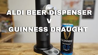 Aldi Beer Dispenser v Guinness Draught [upl. by Ydniw]