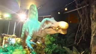 SPINOSAURUS ROAR IN PETROSAINS [upl. by Radmilla]