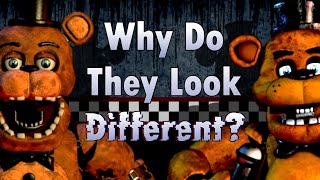 Are The Withereds and FNaF 1 Animatronics Really the Same  FNaF Theory [upl. by Ataga]