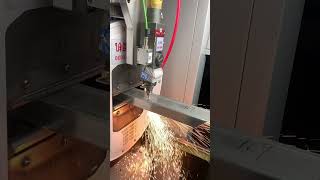 No burr in cutting no drawing and simple operation pipecutting lasercutting [upl. by Otecina53]