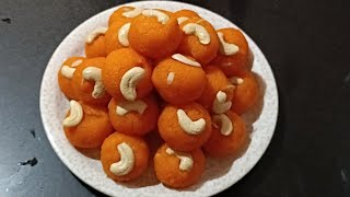 Aaj bnaye motichoor ke laddoo  bilkul aasan tarike se [upl. by Akenihs]