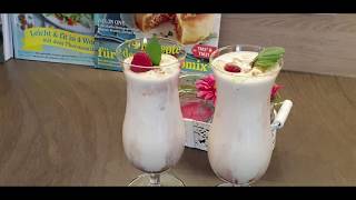 Bananen Split Milchshake im Thermomix selber machen [upl. by Yecart]