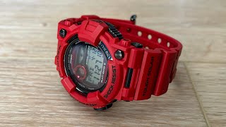 GShock Frog Friday with the GWF1000RD4jr aka “Burning Red Frogman” [upl. by Restivo321]